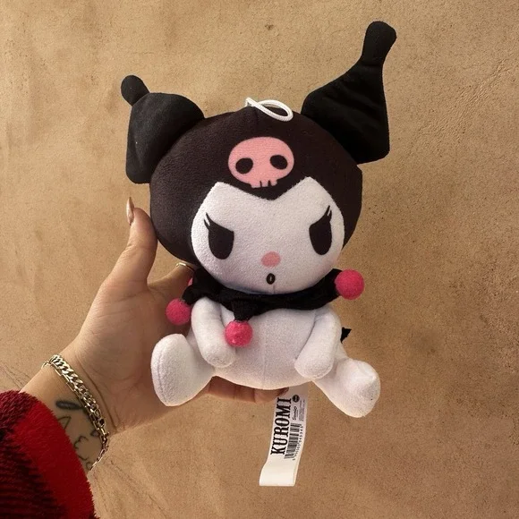 New Sanrio Kuromi 8" Plush Stuffed Animal. So Soft! - Picture 1 of 5